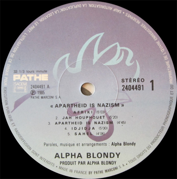 Alpha Blondy - Apartheid Is Nazism | Pathé (2404491) - 3