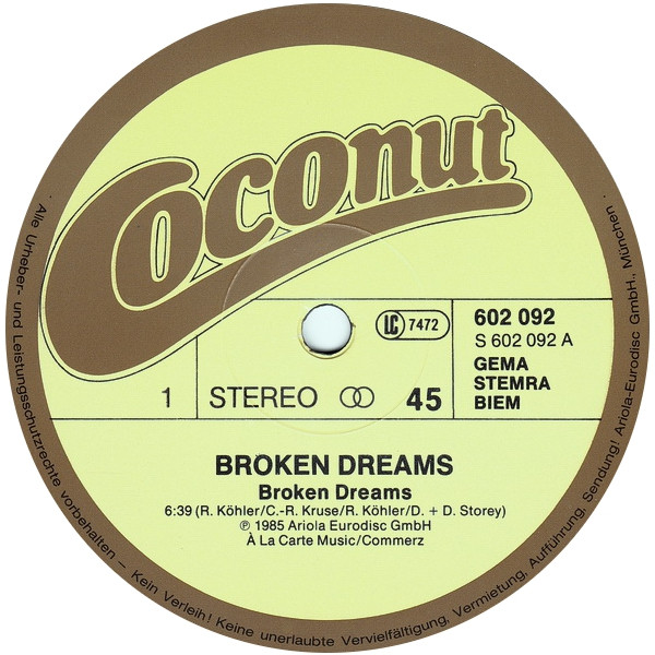 Broken Dreams - Broken Dreams | Coconut (602 092) - 3