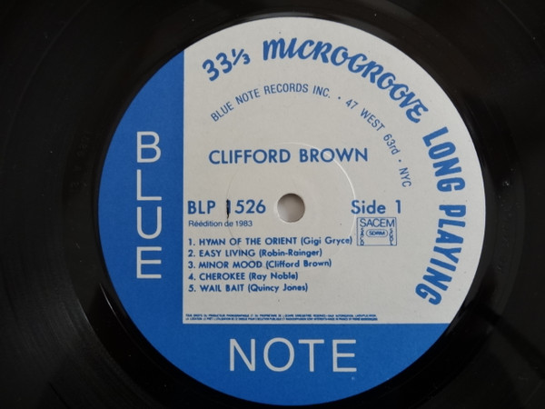 Clifford Brown - Memorial Album | Blue Note (BLP 1526) - 3 Clifford Brown - Memorial Album | Blue Note (BLP 1526) - 3