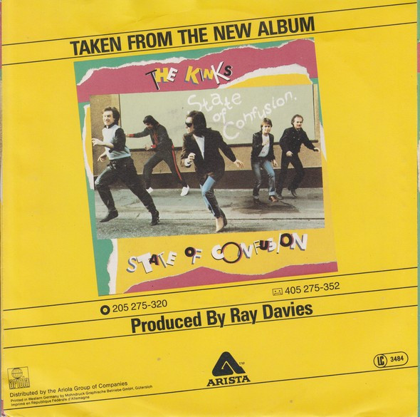 The Kinks - Don't Forget To Dance / Young Conservatives | Arista (105 537) - 2