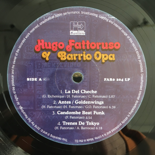 Hugo Fattoruso - Hugo Fattoruso Y Barrio Opa | Far Out Recordings (FARO204LP) - 3 Hugo Fattoruso - Hugo Fattoruso Y Barrio Opa | Far Out Recordings (FARO204LP) - 3
