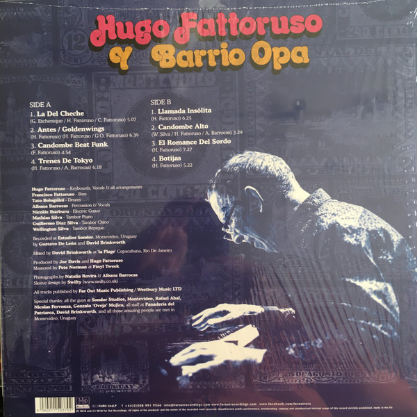 Hugo Fattoruso - Hugo Fattoruso Y Barrio Opa | Far Out Recordings (FARO204LP) - 2 Hugo Fattoruso - Hugo Fattoruso Y Barrio Opa | Far Out Recordings (FARO204LP) - 2