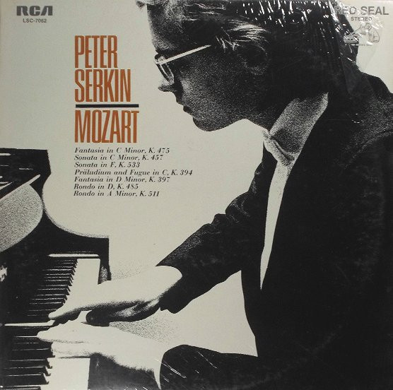 Peter Serkin - Wolfgang Amadeus Mozart - Mozart | RCA Victor Red Seal (LSC-7062)
