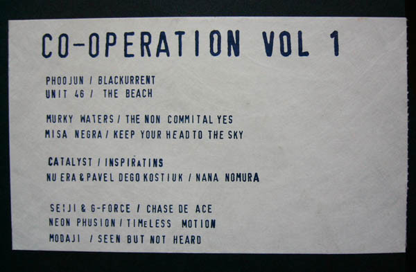 Various - Co-Operation Vol 1 | Co-Operation Recordings (co-op lp001) - 3