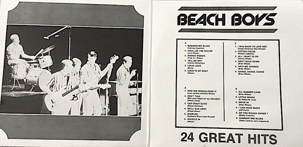 The Beach Boys - 24 Original Hits | Music For Pleasure (4M126-52480) - 3