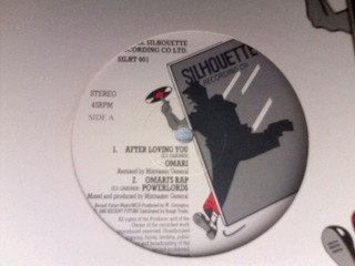 Omari / The Powerlords - After Loving You / Omari's Rap | Silhouette Recording Co. (SILHT 001) - 4 Omari / The Powerlords - After Loving You / Omari's Rap | Silhouette Recording Co. (SILHT 001) - 4