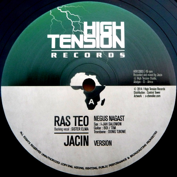 Ras Teo - Negust Nagast | High Tension Records (HTR12003)