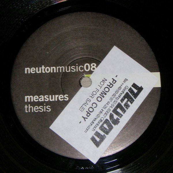 Measures - Thesis | Neutonmusic (NEUM08) - main
