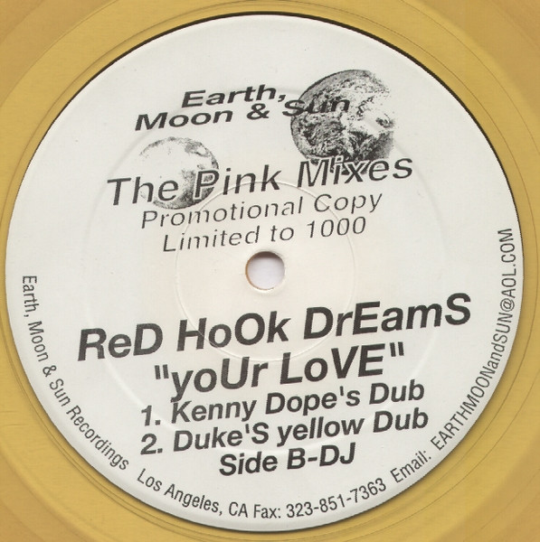 Red Hook Dreams - Your Love (The Yellow Mixes) | Earth, Moon & Sun (EMS-11-DJ) - 2