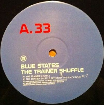 Blue States - The Trainer Shuffle | Memphis Industries (MI002T)