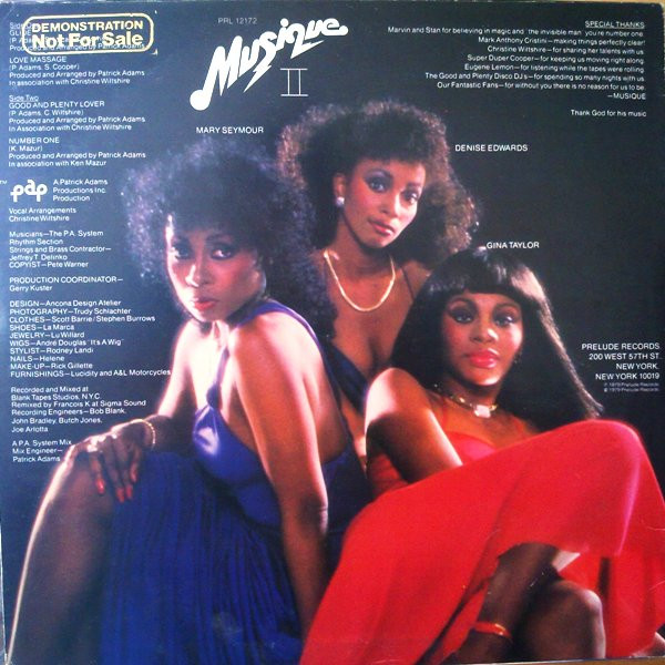 Musique - Musique II | Prelude Records (PRL 12172) - 2 Musique - Musique II | Prelude Records (PRL 12172) - 2