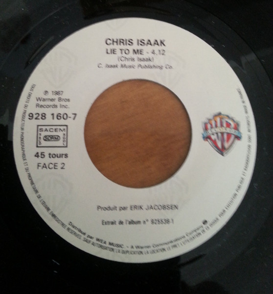 Chris Isaak - Heart Full Of Soul | Warner Bros. Records (928 160-7) - 4