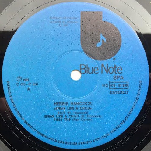 Herbie Hancock - Speak Like A Child | Blue Note (11C 076-61898) - 3