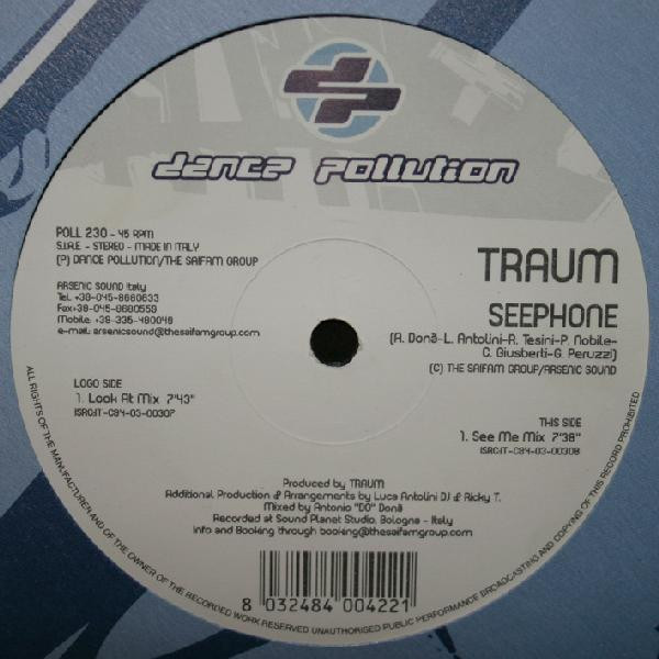 Traum - Seephone | Dance Pollution (POLL 230) - main
