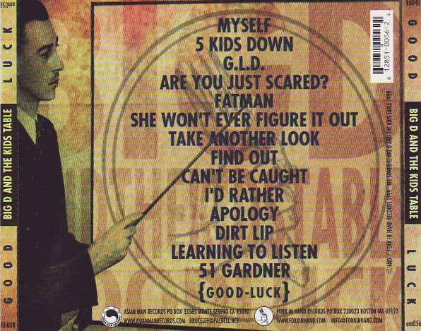 Big D And The Kids Table - Good Luck | Asian Man Records (am056) - 2 Big D And The Kids Table - Good Luck | Asian Man Records (am056) - 2