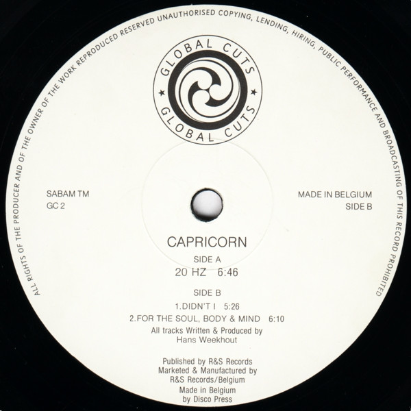 Capricorn - 20 Hz | Global Cuts (GC 2) - 2