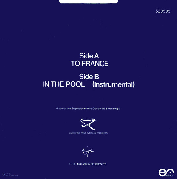Mike Oldfield - To France | Virgin (520505) - 2