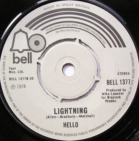 Hello - Tell Him | Bell Records (BELL 1377) - 2