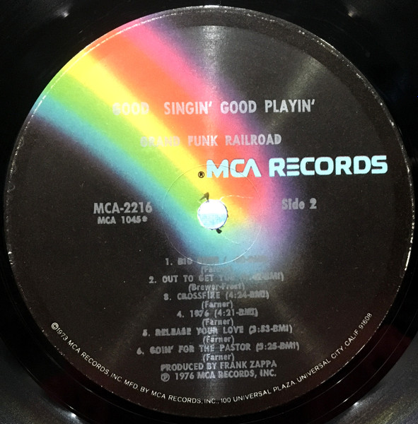 Grand Funk Railroad - Good Singin' Good Playin' | MCA Records (MCA-2216) - 4 Grand Funk Railroad - Good Singin' Good Playin' | MCA Records (MCA-2216) - 4