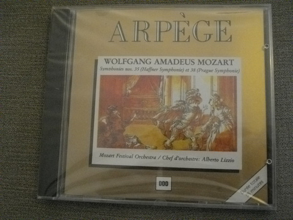 Wolfgang Amadeus Mozart - Mozart Festival Orchestra , Alberto Lizzio - Symphonies Nos. 33 (Haffner Symphonie) Et 38 (Prague Symphonie) | Arpège (AR 041441) - main