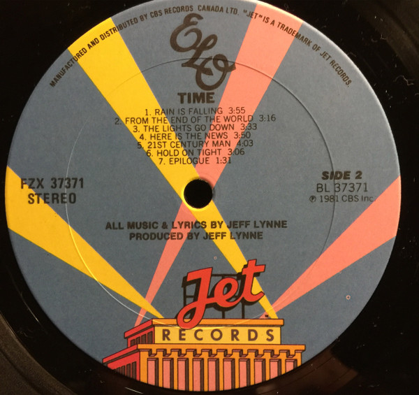 Electric Light Orchestra - Time | Jet Records (FZX 37371) - 4 Electric Light Orchestra - Time | Jet Records (FZX 37371) - 4