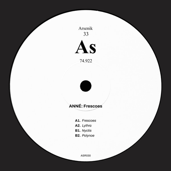ANNĒ - Frescoes EP | Arsenik Records (ASR030) - 2 ANNĒ - Frescoes EP | Arsenik Records (ASR030) - 2
