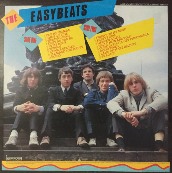 The Easybeats - The Easybeats | Hammard (HAM 062) - 2 The Easybeats - The Easybeats | Hammard (HAM 062) - 2
