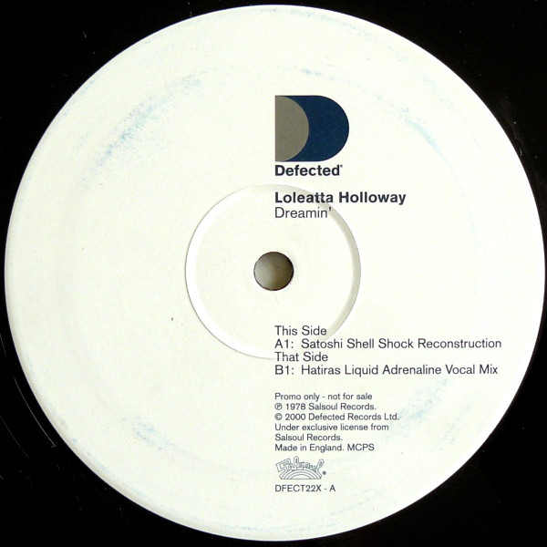 Loleatta Holloway - Dreamin' | Defected (DFECT22X) - 3 Loleatta Holloway - Dreamin' | Defected (DFECT22X) - 3