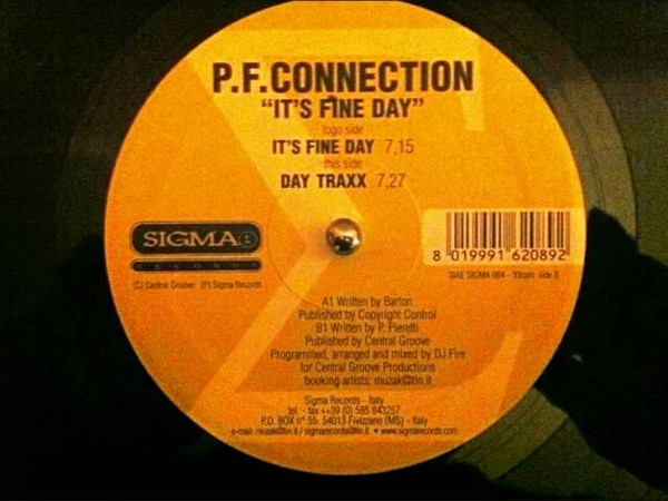 P.F. Connection - It's A Fine Day | Sigma Records (Sigma 064) - 2