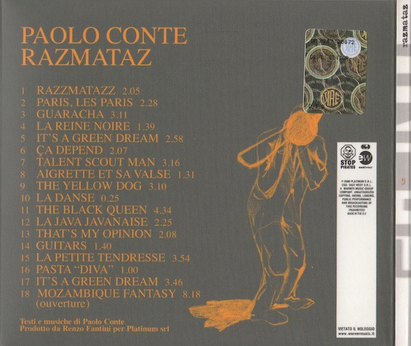 Paolo Conte - Razmataz | Corriere Della Sera (none) - 2 Paolo Conte - Razmataz | Corriere Della Sera (none) - 2