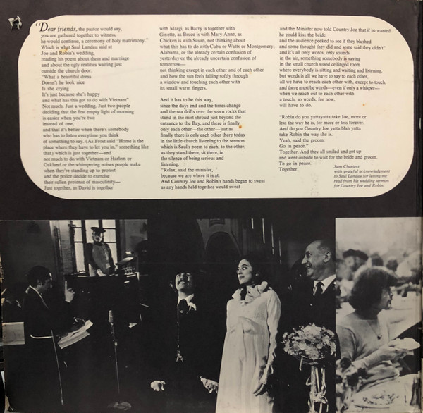 Country Joe And The Fish - Together | Vanguard (VSD•79277) - 2