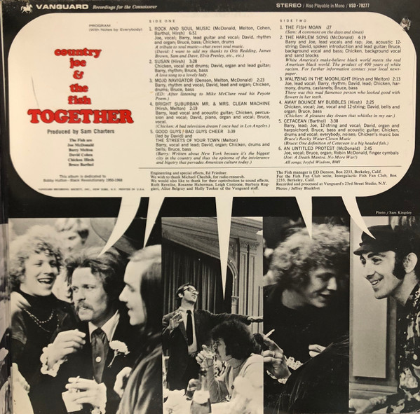 Country Joe And The Fish - Together | Vanguard (VSD•79277) - 3