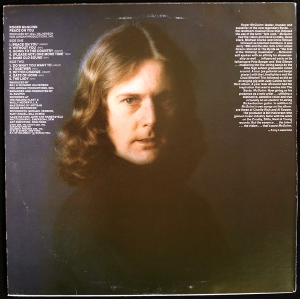 Roger McGuinn - Peace On You | Columbia (KC 32956) - 2 Roger McGuinn - Peace On You | Columbia (KC 32956) - 2