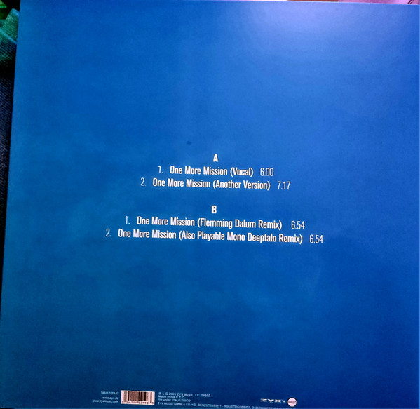 Quinn Martin - One More Mission | ZYX Music (Maxi 1103-12) - 2 Quinn Martin - One More Mission | ZYX Music (Maxi 1103-12) - 2