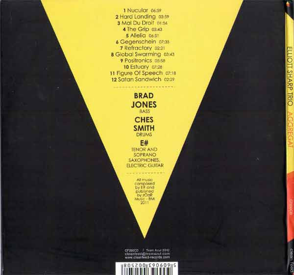 Elliott Sharp Trio - Aggregat | Clean Feed (CF250CD) - 2