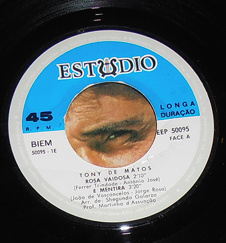 Tony De Matos - Rosa Vaidosa | Estúdio (EEP 50095) - 2