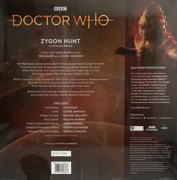 Doctor Who - Zygon Hunt | Demon Records (DEMREC332) - 2 Doctor Who - Zygon Hunt | Demon Records (DEMREC332) - 2