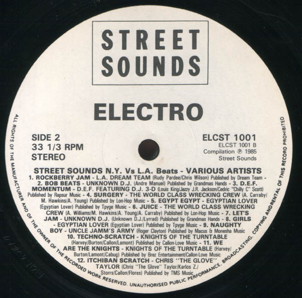 Various - New York V L.A. Beats | Street Sounds (ELCST 1001) - 4 Various - New York V L.A. Beats | Street Sounds (ELCST 1001) - 4