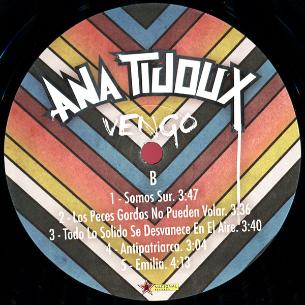 Ana Tijoux - Vengo | Nacional Records (7 41360 83757 7) - 4