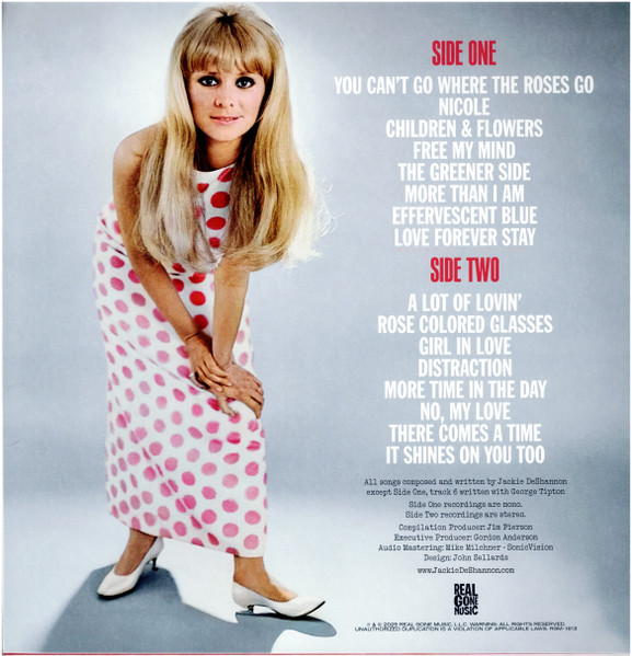 Jackie DeShannon - Love Forever (Demo Recordings 1966-68) | Real Gone Music (RGM-1813) - 2