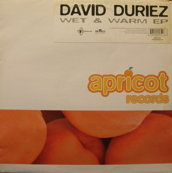 David Duriez - Wet & Warm EP | Apricot Records (74321464751)