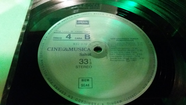 Various - Los Grandes Temas Romanticos | London Records (832 076-1) - 3