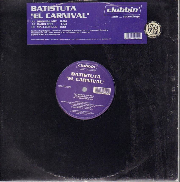 Batistuta - El Carnival | Clubbin' Records (CLUBBIN' 010)