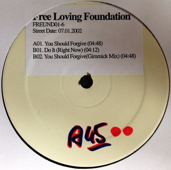 Free Loving Foundation - You Should Forgive / Do It! | Freu_nd (Freu_nd 001-6) - main Free Loving Foundation - You Should Forgive / Do It! | Freu_nd (Freu_nd 001-6) - main