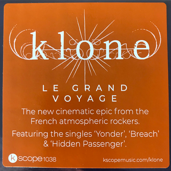 Klone - Le Grand Voyage | Kscope (KSCOPE1038) - 2