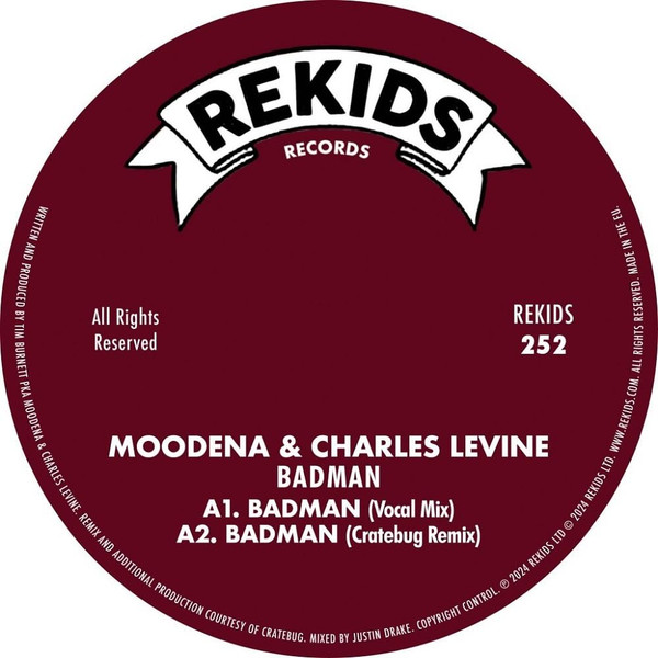 Moodena & Charles Levine - Badman | REKIDS (REKIDS252)