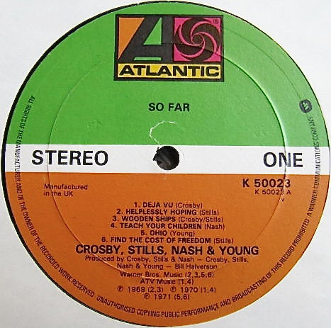 Crosby, Stills, Nash & Young - So Far | Atlantic (K 50023) - 2 Crosby, Stills, Nash & Young - So Far | Atlantic (K 50023) - 2