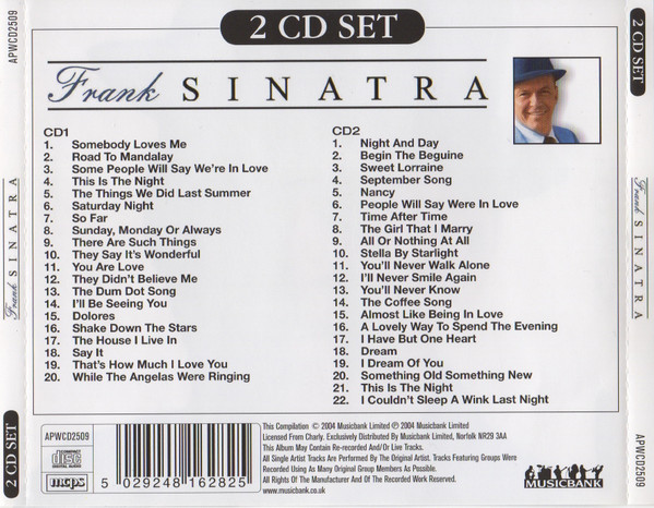 Frank Sinatra - A Selection Of The Best | Musicbank (APWCD2509) - 2 Frank Sinatra - A Selection Of The Best | Musicbank (APWCD2509) - 2