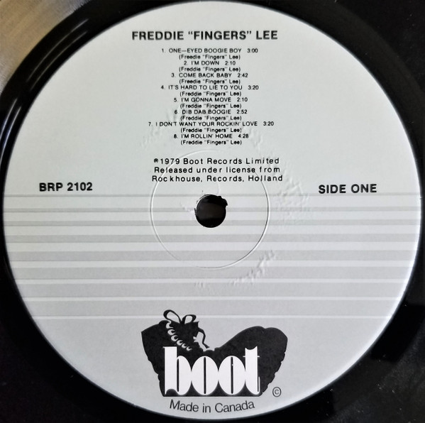 Freddie "Fingers" Lee - Freddie "Fingers" Lee | Boot Records (BRP 2102) - 2