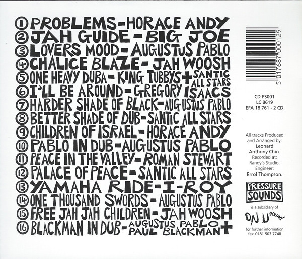 Leonard "Santic" Chin + Various - An Even Harder Shade Of Black | Pressure Sounds (CD PS001) - 2 Leonard "Santic" Chin + Various - An Even Harder Shade Of Black | Pressure Sounds (CD PS001) - 2